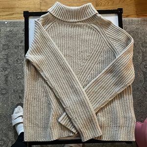 Knit turtle neck sweater